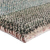 Authentic Handwoven Persian Striped Gabbeh Rug in Light Green - Wool
