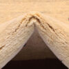 Genuine Handwoven Persian Minimalist Gabbeh Rug - Bordered Orange Wool