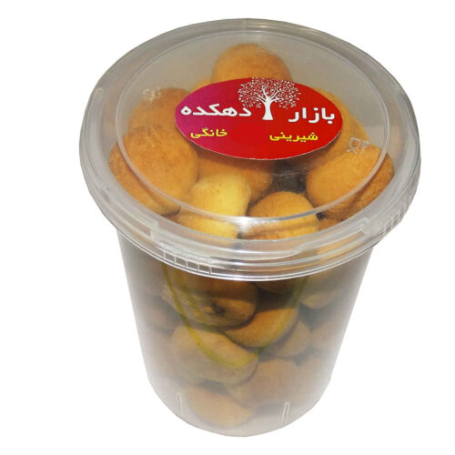 Persian Haji Badam Cookies – Traditional Yazdi Almond Cookies with Cardamom, Crumbly Texture, 170g