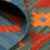 Qashqai Geometric Kilim Runner from Fars - Handwoven Persian Wool