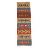 Qashqai Geometric Kilim Runner from Fars - Handwoven Persian Wool
