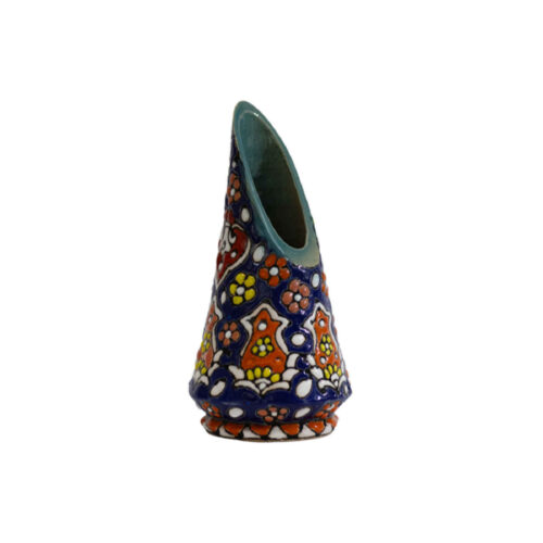 Deep Blue Beauty – Minakari Pottery Pen Holder in Navy Glaze