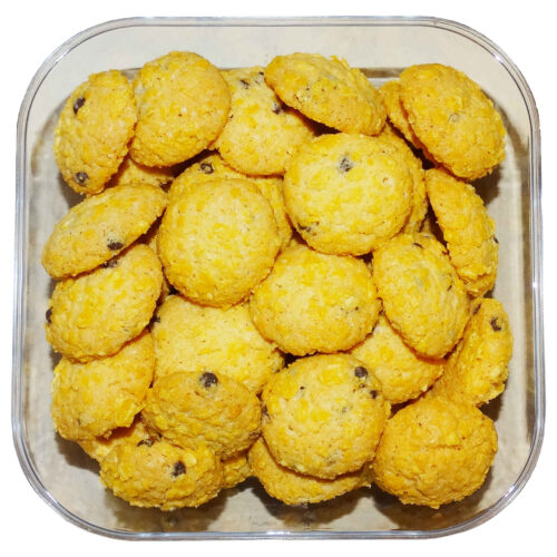 Traditional Qazvin Chocolate Coconut Cookies – Persian Sweet with Rich Chocolate Flavor, Coconut Aroma and Crisp Texture – 350g (4x)