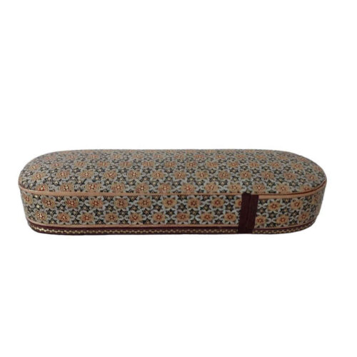 Persian Wooden Pencil Box with Intricate Khatamkari Inlay – Handcrafted Elegance for Office & Gift