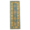 Handcrafted Fars Qashqai Kilim Runner - Geometric Persian Wool Style