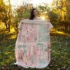 Sofa Throw with Dream City Design - Ideal for Movie Night & Relaxing