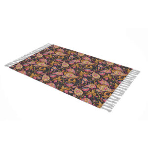 Sofa Throw with Paisley Design – Style to Any Couch or Armchair