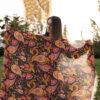Sofa Throw with Paisley Design - Style to Any Couch or Armchair