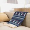 Sofa Throw with Snowman Design - Style to Any Couch or Armchair