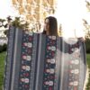 Sofa Throw with Snowman Design - Style to Any Couch or Armchair