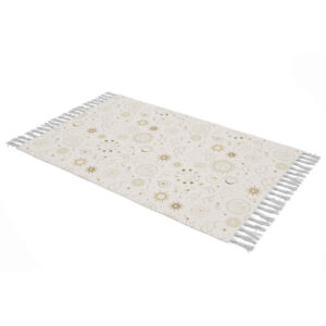 Sofa Throw with Sun and Moon Design – Ideal for Movie Night, Relaxing & Home Décor
