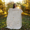 Sofa Throw with Sun and Moon Design - Ideal for Movie Night, Relaxing & Home Décor