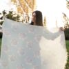 Sofa Throw with Winter Snowflake Design - Cozy and Stylish for Every Season
