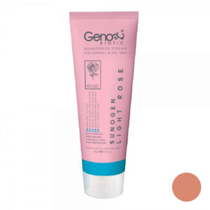 Sunscreen Cream for Dry Skin & Normal – Geno Biotic SPF50 Tinted, 50 ml (pack of 2)