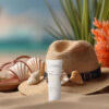 Sunscreen Cream for Oily Skin- Prime SPF60 Natural Beige Color, Anti-acne (Pack of 2)