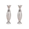 Traditional Handcrafted Brass Vase Set of Two, Featuring a Distinctive Rocket Model Silhouette for a Unique Look