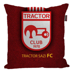 Velvet Cushion Cover – Tractor FC Design for Football Supporters