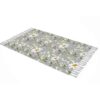 Velvet Sofa Throw with Chamomile Design - Perfect for Home Decor