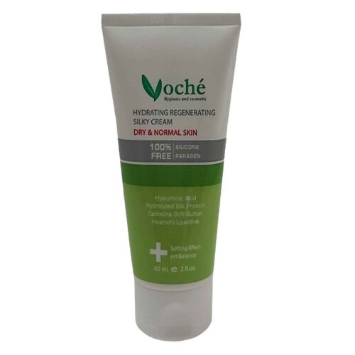 Voché Moisturizing Cream Suitable for Dry and Sensitive Skin, 60 ml (pack of 2)