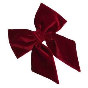 Women’s Velvet Hair Clip – Bow Design for All Hairstyles