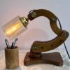 Funky Wooden Adjustable Desk Lamp - Ideal Lighting Solution for Work and Study