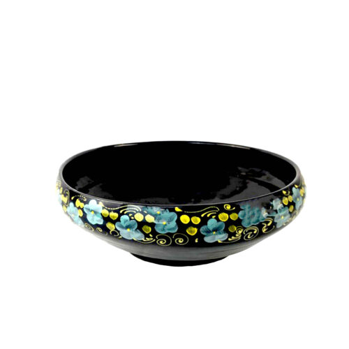 Artistic Pottery Bowl - For Serving Fruit, Soup, Ash, Noodles, Ice Cream & Side Dishes