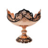 Persian Copper Decorative Bowl - Elegant Artisanal Design for Your Table