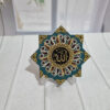 Handcrafted Islamic Pottery Plate Adorned with the Name of Allah