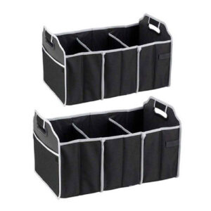 Car Trunk Organizer – Durable & Collapsible Easy Portability Pack of 2