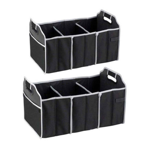 Car Trunk Organizer - Durable & Collapsible Easy Portability Pack of 2