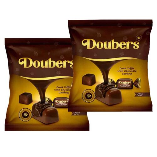 Cocoa Toffees with Creamy Milk Coating – Rich Chocolate Flavor with a Soft, Chewy Texture 500g × 2