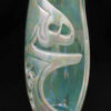 Persian Ceramic Vase with a Traditional Cylindrical Form, Featuring Intricate Calligraphy Art for a Classic Home Accent