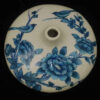 Set of Three Persian Ceramic Bud Vases, Adorned with a Classic Bird and Flower Design for Versatile Home Decor