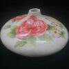 Persian Ceramic Bud Vase, Featuring a Charming Bird and Floral Design that Complements Modern and Rustic Decor