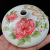 Persian Ceramic Bud Vase, Featuring a Charming Bird and Floral Design that Complements Modern and Rustic Decor
