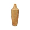 Decorative Wooden Single Flower Vase, Perfect for Displaying Fresh Blooms or Standing Alone as a Sculptural Art Piece