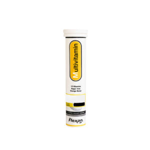 Effervescent Multivitamin Tablet – for Daily Routine with Orange Flavor Piece of 20