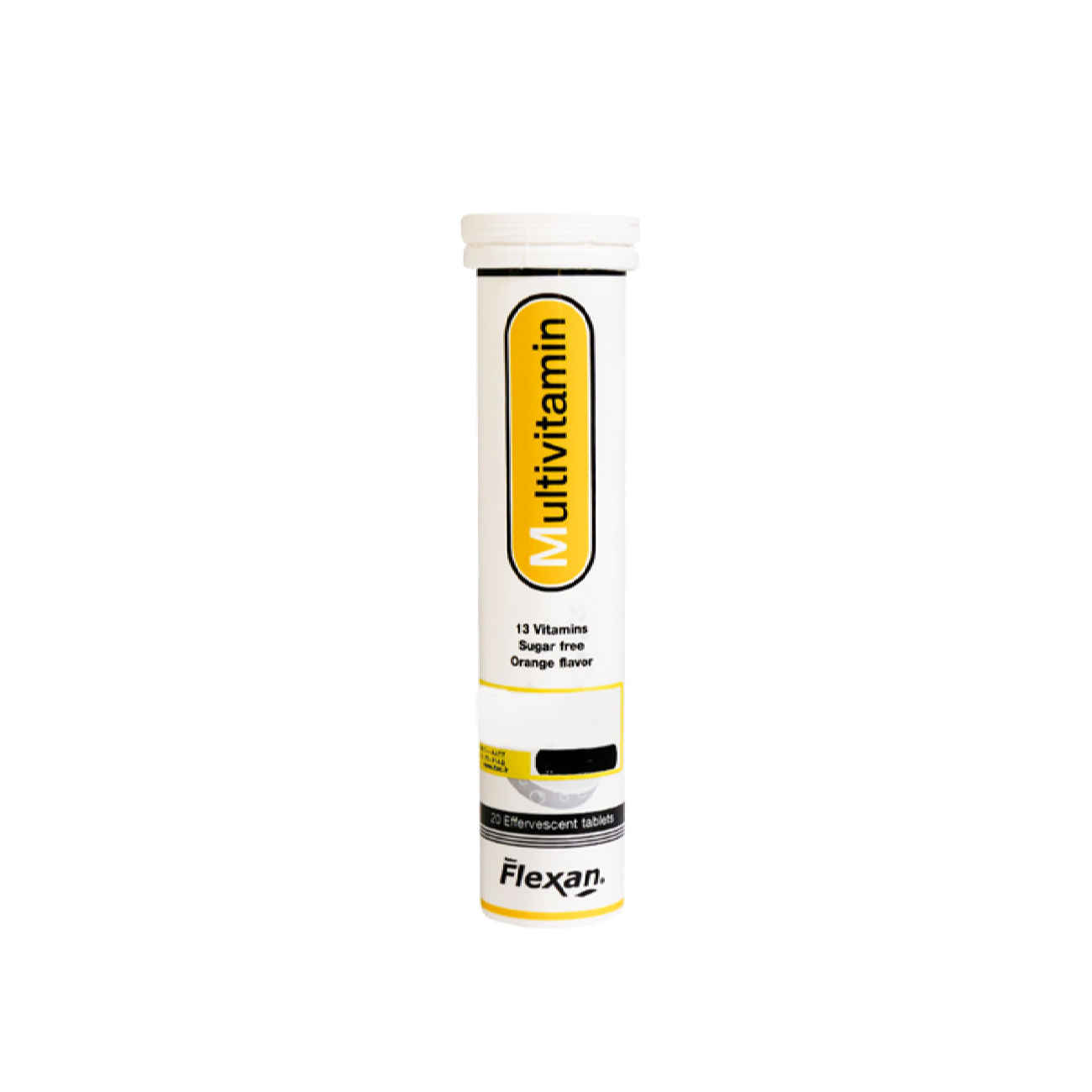 Effervescent Multivitamin Tablet – for Daily Routine with Orange Flavor Piece of 20