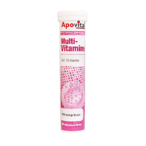 Effervescent Multivitamin Tablet with Orange Flavor Pack of 1 & 20 Tablet
