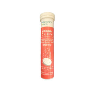 Effervescent Vitamin C and Zinc Strawberry Tablet – Pack of 20 Tablet
