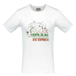 Football Fans’ Jersey – Perfect for Soccer Lover with Cheetah Design in White
