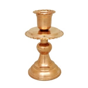 Handcrafted Copper Candlestick – Inspired by Persian Art