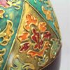 Handcrafted Persian Pottery Bud Vase with a Beautiful Embossed Design, Ideal for Displaying Single Stems