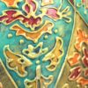 Handcrafted Persian Pottery Bud Vase with a Beautiful Embossed Design, Ideal for Displaying Single Stems