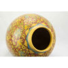 Handcrafted Persian Pottery Vase with a Classic Jar Silhouette, Adorned with a Timeless Floral and Bird Design