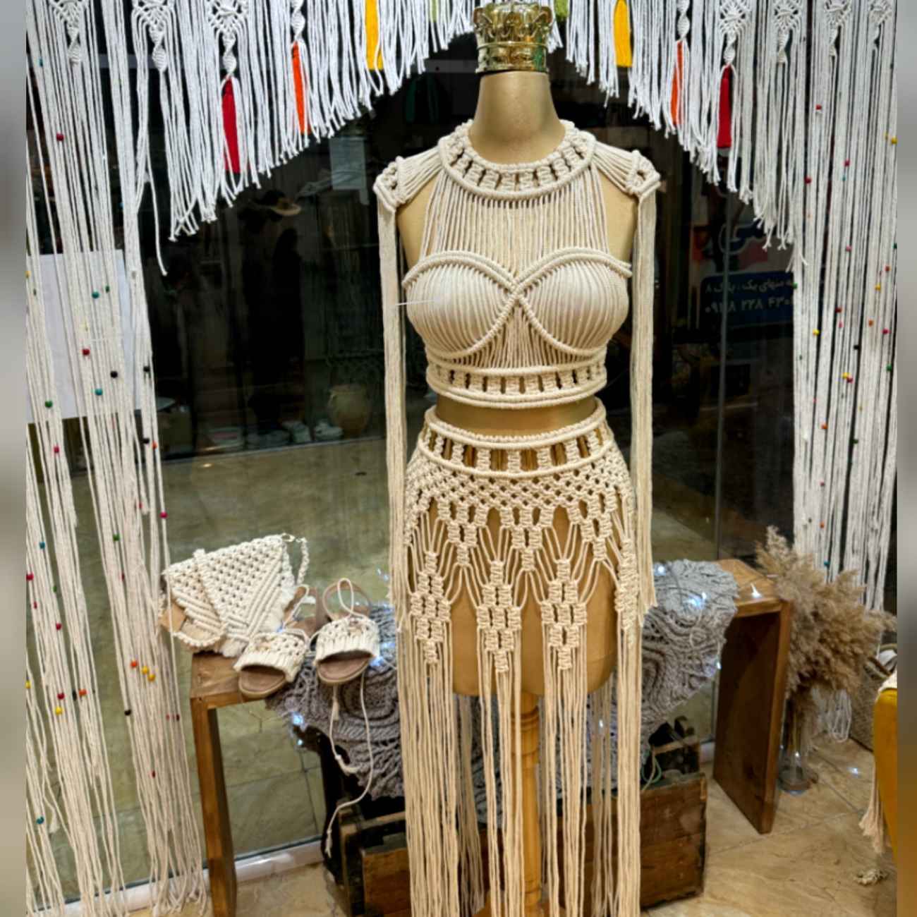 macrame dress Bella L Yes Style Daisy Macram Dress