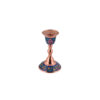 Handcrafted Persian Copper Candlestick - Decorative with Floral Design (x2)