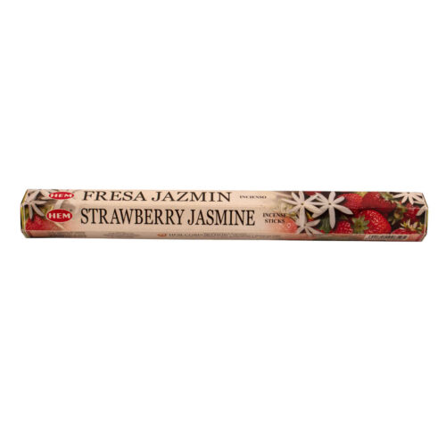 Jasmine and Strawberry Incense Sticks, 4 Packs of 20