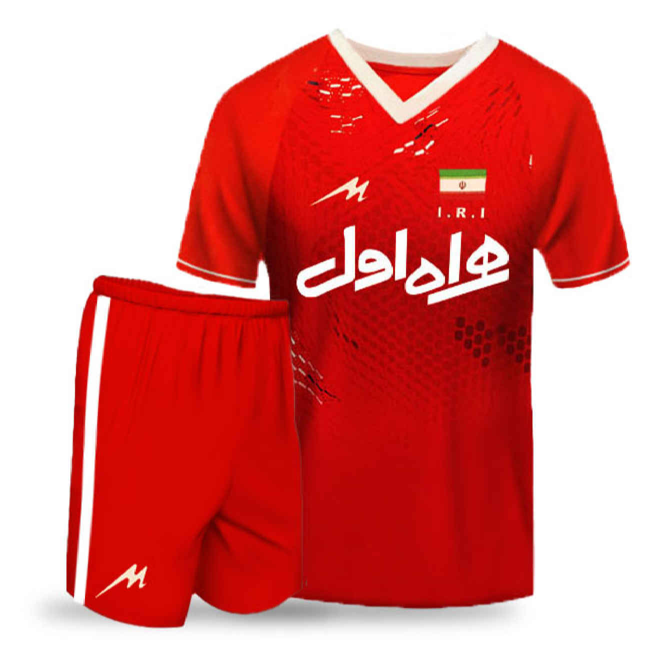 Iran National Volleyball Team Jersey and Shorts 2023 (Away Kit) Original – Perfect for Fans