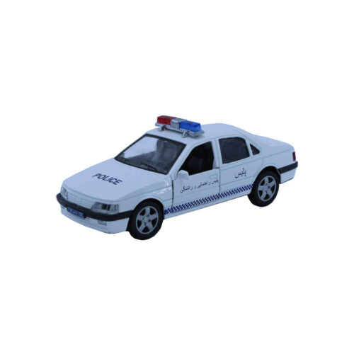 Iranian Peugeot 405 Toy Car - Traffic Police Model for Collectors with Realistic Detail